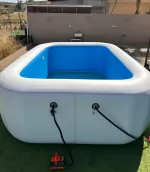 IPOOLGO Rectangular Pool With Electric Air Pump & Repair Kit - Image 3